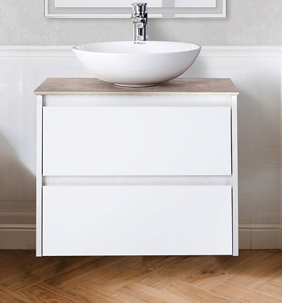 Тумба со столешницей BelBagno Kraft 60 см Bianco Opaco