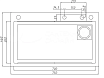 Кухонная мойка многофункциональная Savol 75 см S-SC003W белый