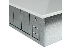Распределительный встроенный шкаф STOUT ШРВ-2 6-7 выходов 670x125x596 SCC-0002-000067