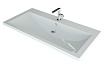 Мебель для ванной Art&Max Family 100 см напольная Bianco Lucido