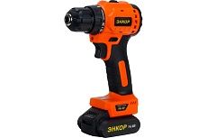 Аккумуляторный шуруповерт Энкор ДША-16Л - Б/Щ, 2 акк. 2,0 А*ч 50023