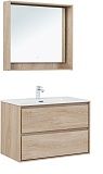 Мебель для ванной Aquanet Милан 100 см дуб светлый