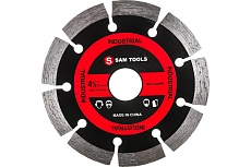 Диск отрезной алмазный сегментный по бетону (115х22 мм) SAMGRUPP 16033