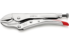 Универсальный ручной зажим Knipex круг 35 мм, кв-т 25 мм,под ключ 32 мм, штрихкод на ручках KN-4004180EAN