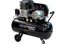 Воздушный ременной компрессор 100л 541л/мин Wiederkraft WDK-91054