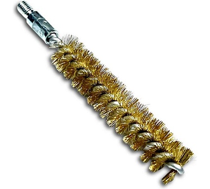 Щетка ерш Lessmann 16х80х115 мм, М6, латунь 0.15 мм 500716