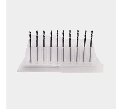 Сверло твердосплавное цельное короткое, ц/х, 10 шт, 2.0x12x38 мм, ВК8, 2300-3791, ГОСТ 17274-71 РОСИНСТРУМЕНТ 233791U