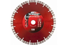 Диск алмазный отрезной турбо-сегментный Professional (230х22.2 мм) Matrix 73150