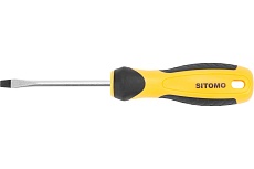 Шлицевая отвертка SITOMO SL 5х75, 170 мм, CrV SIT 856482