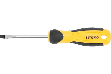Шлицевая отвертка SITOMO SL 5х75, 170 мм, CrV SIT 856482