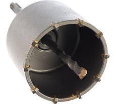 Коронка по бетону в сборе (73х60 мм; М22; SDS-plus) Сибртех 703317