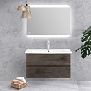 Мебель для ванной BelBagno Albano-Cer 105 см Rovere Nature Grigio