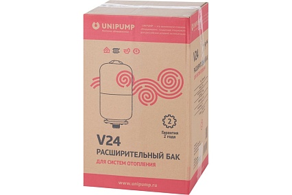 Расширительный бак вертикальный (24 л) UNIPUMP 42595