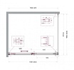Душевой уголок BelBagno SOFT_CLOSE-1-AH-1-120/100-C-GM 120x100 прозрачный, оружейная сталь