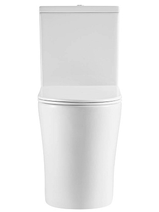 Унитаз-компакт Aquatek Оберон AQ1273H-00 высокий 70х37,5*89 см безободковый с микролифтом