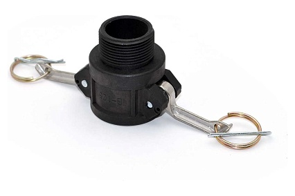 Камлок полипропиленовый HIMPT (PP) B-125 1 1/4" (32 мм) 00-00007790