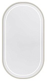 Зеркало Caprigo Контур М-359S-B073ЧЭ 55 см с подсветкой, Grigio Crema
