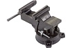 Тиски стальные поворотные с наковальней Forcekraft 6" (150мм) FK-6540306(60299)