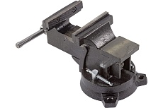 Тиски стальные поворотные с наковальней Forcekraft 6&quot; (150мм) FK-6540306(60299)