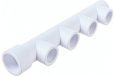Коллектор Blue Ocean полипропиленовый 4 отвода - 32x25x4 PPRF/FCETA(W) -32х25х4