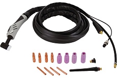 Горелка сварочная TIG с кнопкой (4 м, Dх25, 200DC) Elitech 195761