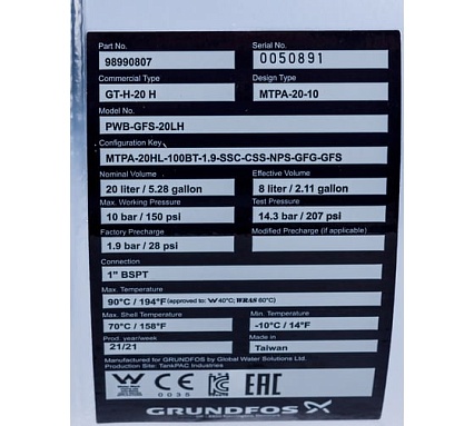Насосная станция Grundfos JP 3-42 PT-H 99463874