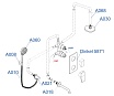 Душевой набор WasserKRAFT Dinkel A175868