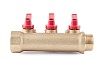 Коллектор с шаровыми кранами PROFACTOR в/н 3/4" х 3 вых 16 цанга PF MVP 266.3