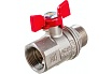 Шаровой кран Valfex PREMIUM для воды, 3/4" ВР/НР, бабочка VF.218.NB1.034.PREMIUM