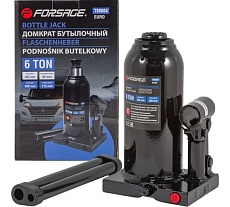 Бутылочный домкрат с клапаном Forsage 6т (h min 185мм, h max 360мм) F-T90604Euro(9605)