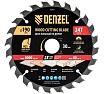 Пильный диск по дереву с гвоздями Denzel 190x30 мм, 24 зубов 733957