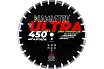 Диск сегментный по асфальту Laser ULTRA 450x4x10/16x25.4 мм, 28/24+4z, wet/dry Diamaster 001.000.8197