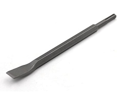 Зубило по бетону плоское SDS-Plus 20 мм, 250x14 мм KUBIS 07-02-2025