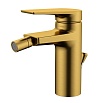 Смеситель WasserKRAFT Aisch 5506 матовое золото, донный клапан