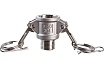 Камлок тип B (розетка; наружная резьба BSP; 12 мм-1/2"; нержавеющая сталь) TITAN LOCK TL50BSS