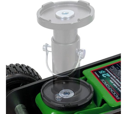 Домкрат подкатной гидравлический Rockforce 2,5т (h min 155мм, h max 665мм) RF-T830023(58816)