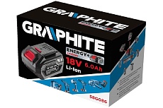 Батарея аккумуляторная Energy+ (18 В; Li-Ion; 6 Ач.) Graphite 58G086