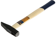 Молоток Тундра слесарный, квадратный боек, деревянная рукоятка, 200 г 881977