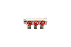 Коллектор VRT 1&quot;x1/2&quot;, с регулировочными вентилями, 3 выхода 524074