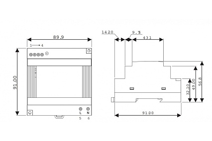 Внешний источник питания TDK-Lambda AC-DC DSP100-15