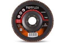 Круг лепестковый торцевой AGGRESSOR 2 (125x22 мм; A; P40) TOTFLEX 4631148127944