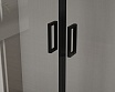 Душевая дверь Vincea Сити (City) VDS-5CT2170CLB 170x195 черный, прозрачная