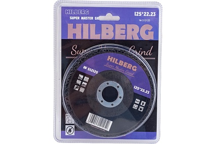 Круг полимерный зачистной Super Master Grind 125 мм Hilberg 512125