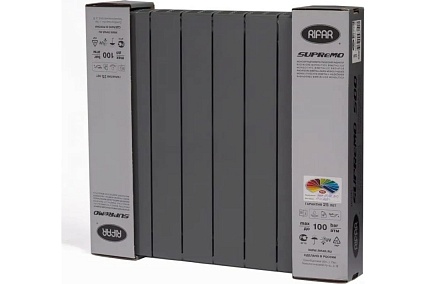 Радиатор Rifar SUPReMO 500x8 секций НП левый VL Титан S500-8 VL 7012