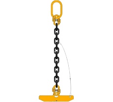 Цепной захват (удочка) для вертикального подъема барабанов КанТраст 5,3 т 0,8 м zah5308