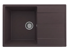 Кухонная мойка Ulgran Quartz Prima 750-06 75 см трюфель