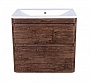 Тумба с раковиной Style Line Атлантика 80 см подвесная