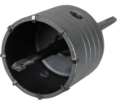 Коронка твердосплавная в сборе по бетону и кирпичу 68x50 мм, SDS+ Berger BG BG1921
