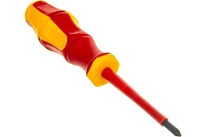 Диэлектрическая отвертка PZ1x80 КВТ Профи 78613