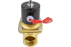 Электромагнитный клапан DN.ru VS2W-100E-NC Ду50 Ру10 латунь, резьба 2&quot; EPDM 220B AC D130-01253